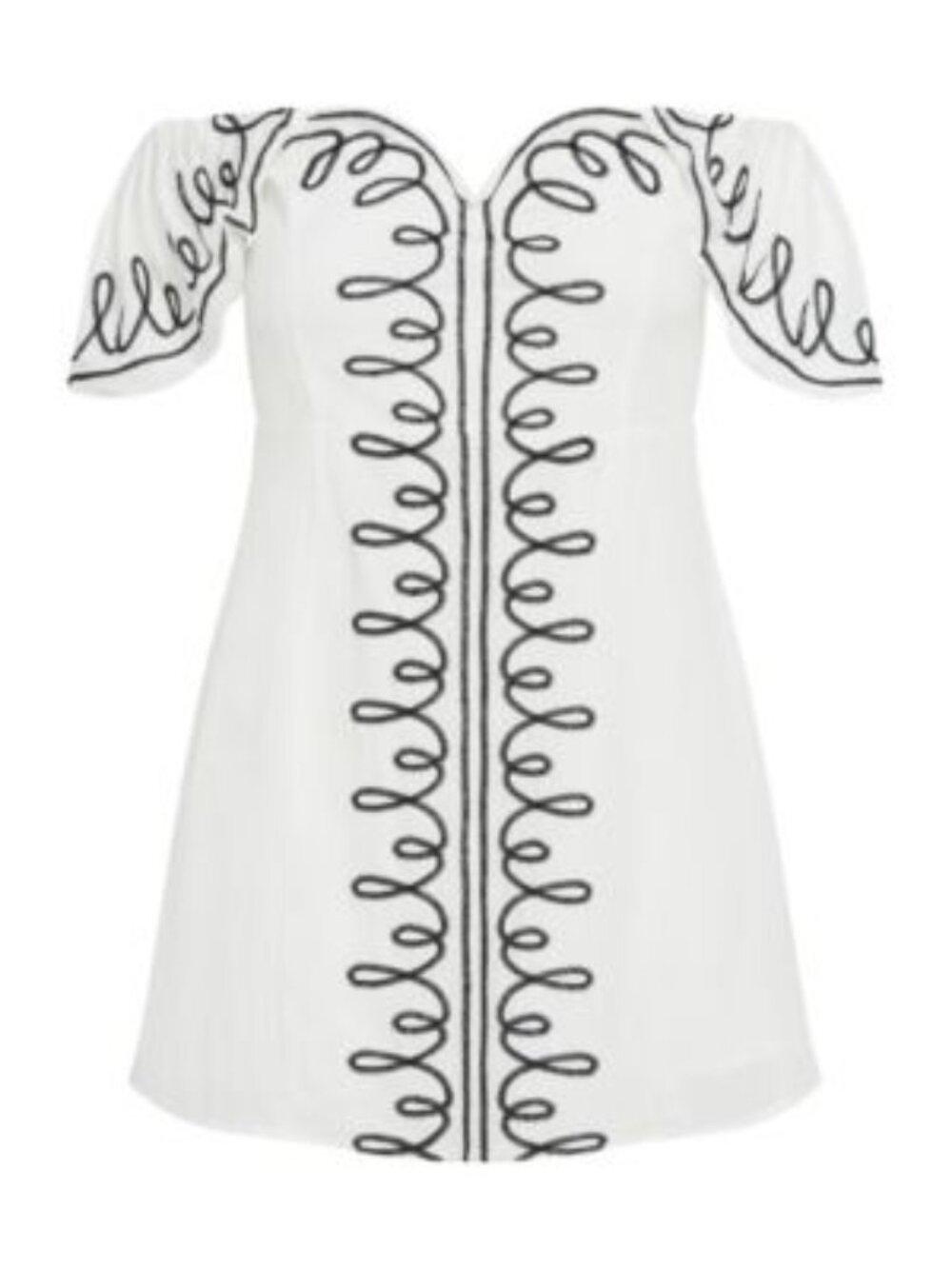 City Chic Women's Plus Size Hana Ruffle Embroidered Dress Size 22/XL